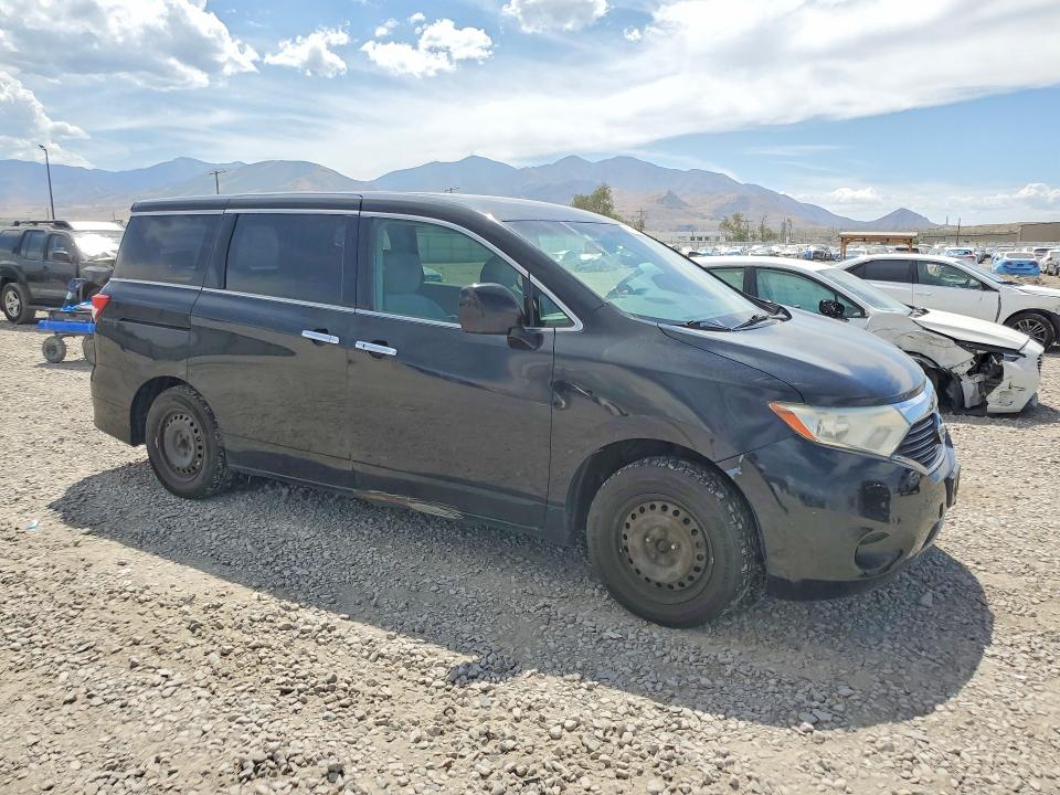2012 Nissan Quest VIN JN8AE2KP1C9034660 COPART salvage auction — REAR END, Ut - Certificate Of Title, sold $150 on 2026-07-28 (photo 4)