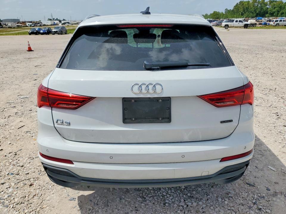 2021 Audi Q3 VIN WA1EECF34M1157194 COPART salvage auction — FRONT END, Tx - Salvage Vehicle Title, sold $9,700 on 2026-08-19 (photo 6)