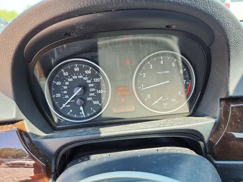 2011 BMW 3 series VIN WBAPL5C51BA920580 COPART salvage auction — NORMAL WEAR, MI - DEALER ONLY CLEAN TITLE, sold $1,300 on 2026-07-23 (photo 9)