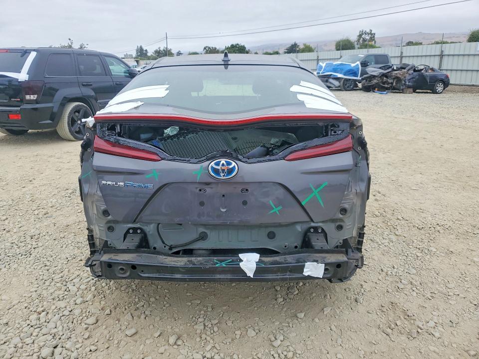 2021 Toyota VIN JTDKAMFP9M3175210 COPART salvage auction — REAR END, Ca - Salvage Certificate, sold $8,700 on 2026-07-23 (photo 6)