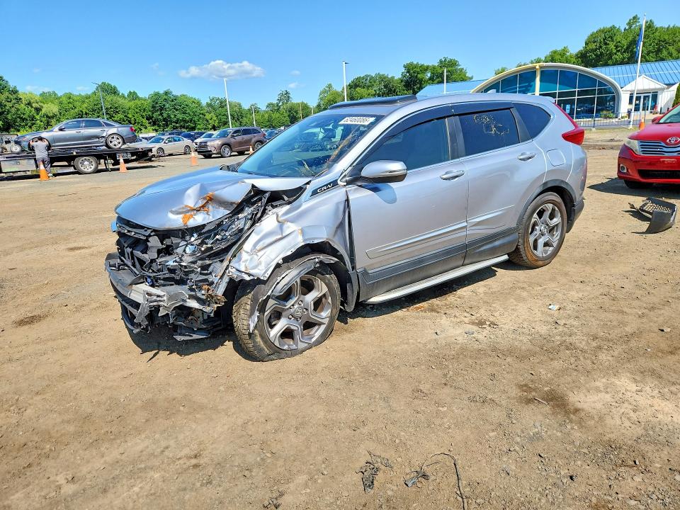 2018 Honda Cr-v VIN 7FARW1H8XJE018518 COPART salvage auction — FRONT END, Ct - Certificate Of Title (P), sold $7,000 on 2026-07-30 (photo 1)
