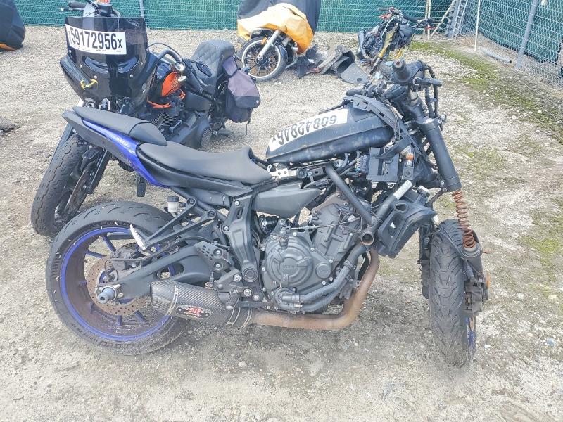 2022 Yamaha Mt07 VIN JYARM32EXNA003345 COPART salvage auction — ALL OVER, FL - CERTIFICATE OF TITLE, sold $80 on 2026-07-16 (photo 1)