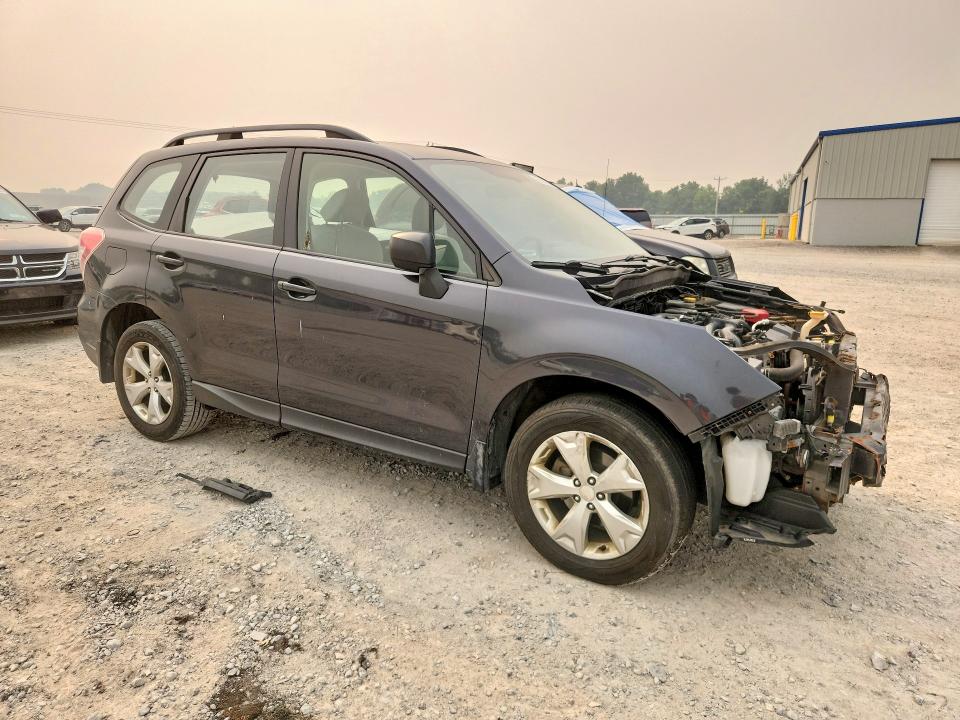 2015 Subaru Forester VIN JF2SJABC5FH414051 COPART salvage auction — FRONT END, NY - MV-907A SALVAGE CERTIFICATE, sold $875 on 2026-07-27 (photo 4)