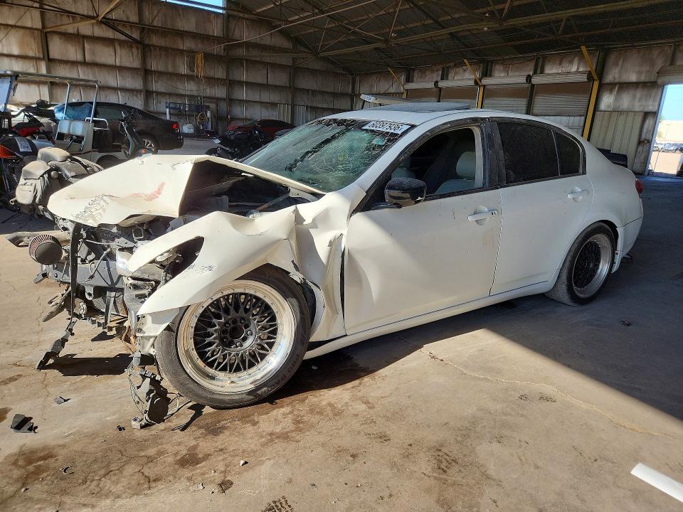 2009 Infiniti G37 VIN JNKCV61E29M012439 COPART salvage auction — FRONT END, AZ - CERT OF TITLE-RESTORED SALVAGE (P), sold $500 on 2026-07-13 (photo 1)