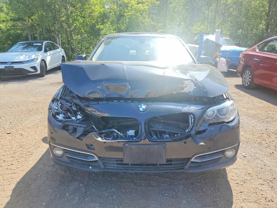 2014 BMW 5 series VIN WBA5A7C53ED617649 COPART salvage auction — FRONT END, On - Permit Salvage, sold $200 on 2026-07-30 (photo 5)