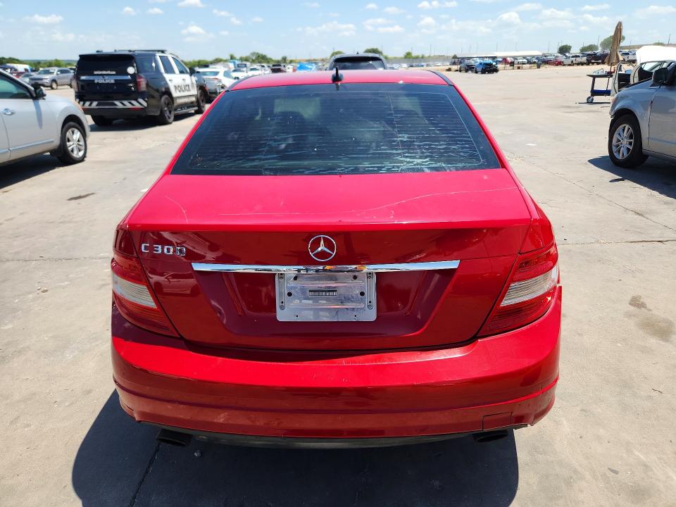 2011 Mercedes-benz C class VIN WDDGF5EB4BR183248 COPART salvage auction — MINOR DENT/SCRATCHES, TX - CERTIFICATE OF TITLE, sold $650 on 2026-07-09 (photo 6)