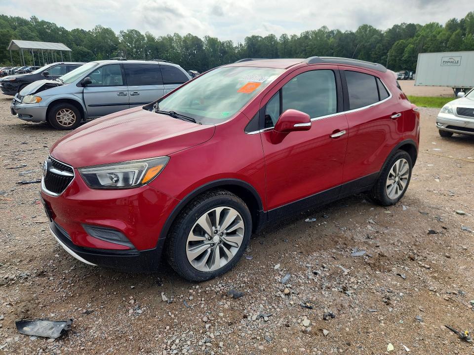 2017 Buick Encore VIN KL4CJASB3HB000356 COPART salvage auction — REAR END, Va - Certificate Of Title, sold $1,700 on 2026-07-20 (photo 1)
