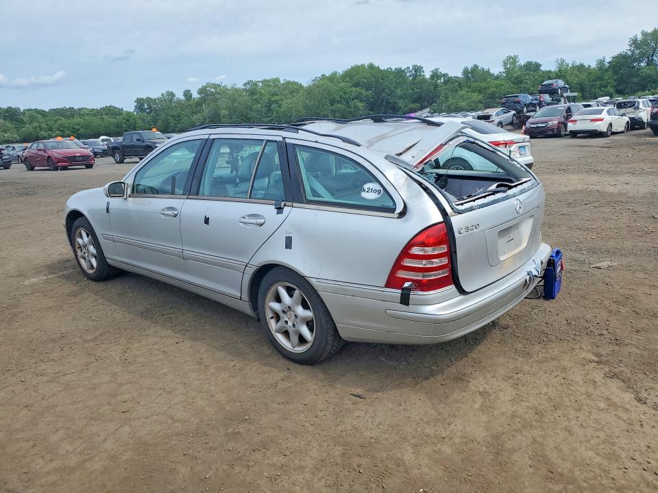 2002 Mercedes-benz C class VIN WDBRH64JX2F139718 COPART salvage auction — ROOF, CT - CERT OF TITLE-SALVAGE, sold $450 on 2026-07-28 (photo 2)