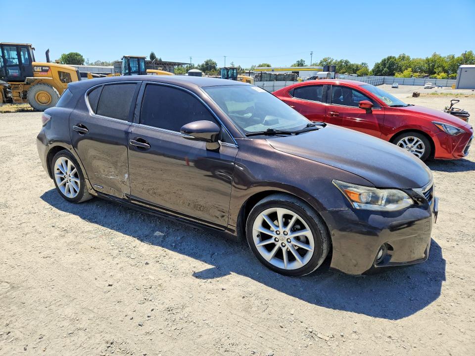2013 Lexus Ct VIN JTHKD5BHXD2143592 COPART salvage auction — SIDE, Ca - Salvage Certificate, sold $2,000 on 2026-07-21 (photo 4)