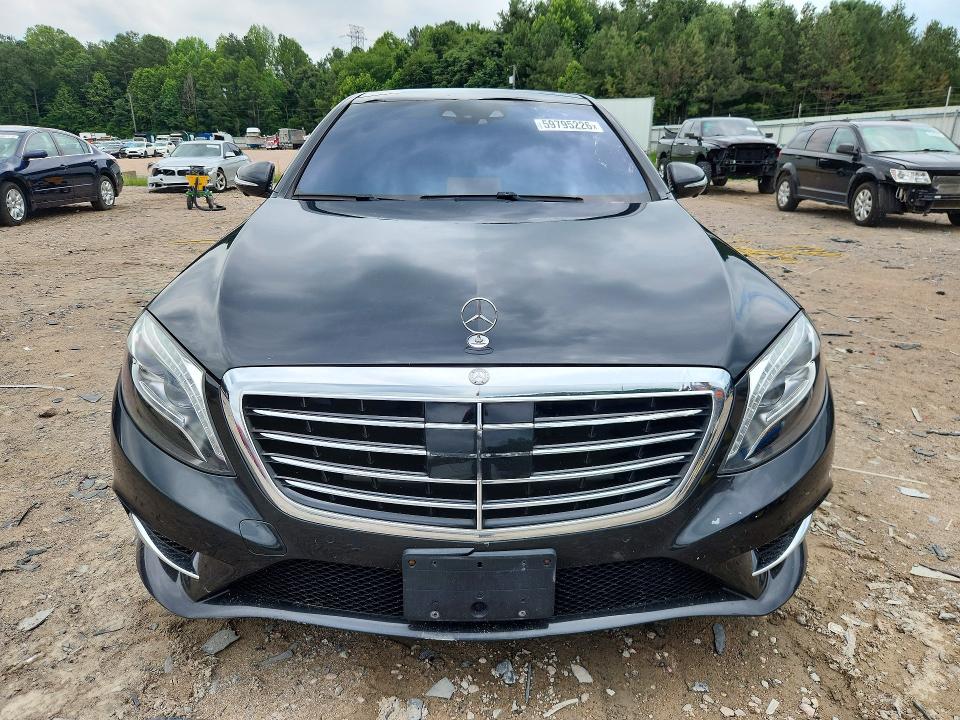 2016 Mercedes-benz S-klasse VIN WDDUG8FBXGA232605 COPART salvage auction — MINOR DENT/SCRATCHES, MD - CERTIFICATE OF TITLE (P), sold $11,300 on 2026-08-12 (photo 5)
