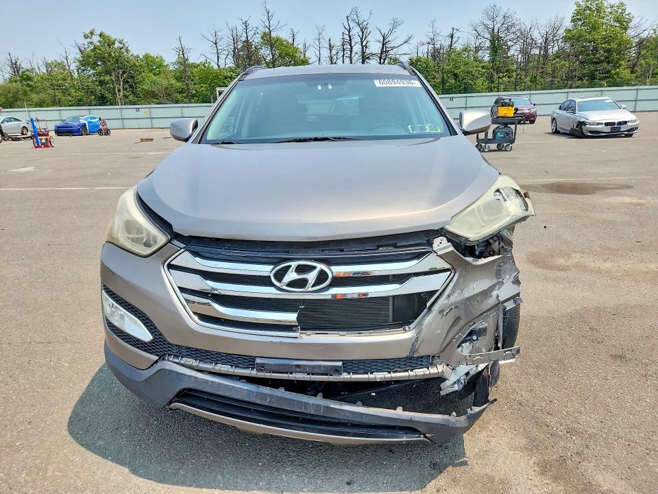2013 Hyundai Santa fe VIN 5XYZUDLB4DG087451 COPART salvage auction — FRONT END, Ny - Mv-907A Salvage Certificate, sold $80 on 2026-07-29 (photo 5)