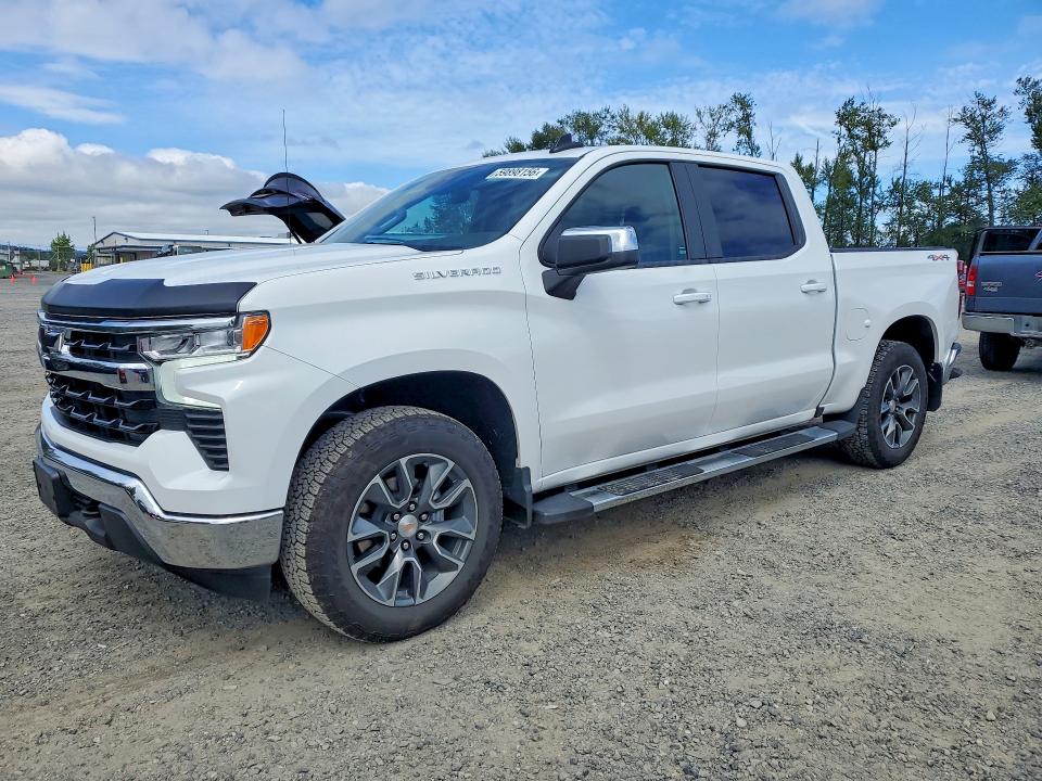 2025 Chevrolet Silverado VIN 2GCUKDED6S1124019 COPART salvage auction — REAR END, Wa - Bill Of Sale, sold $22,100 on 2026-07-20 (photo 1)