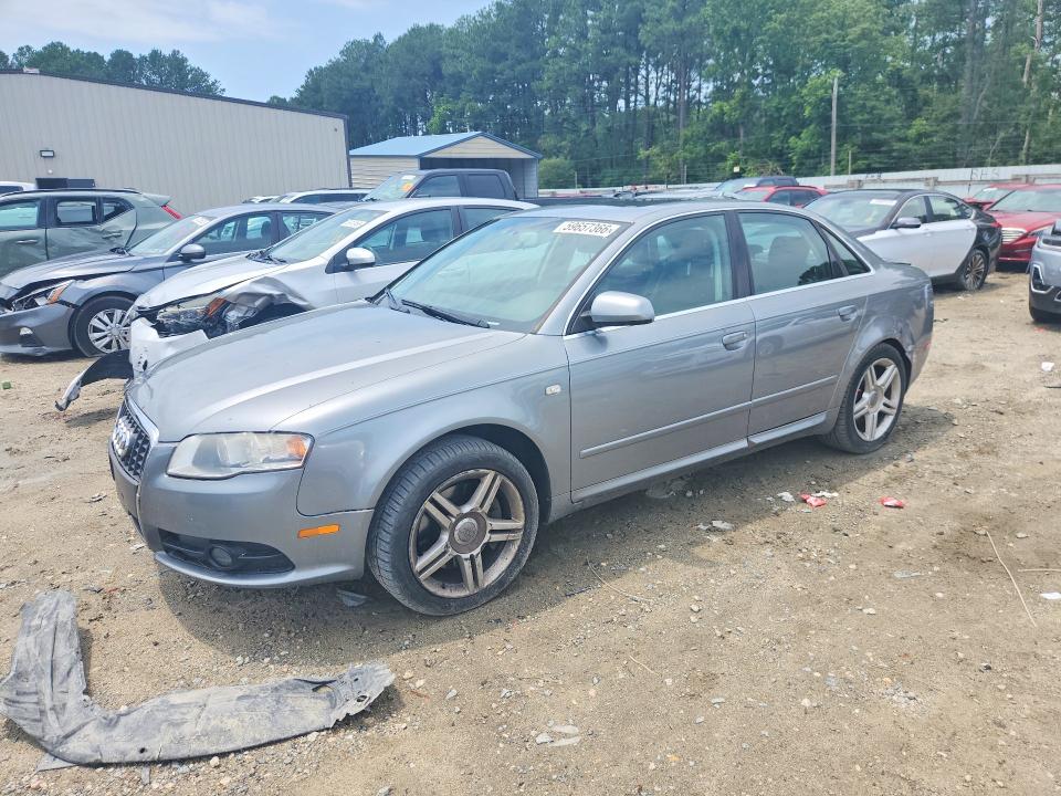2008 Audi A4 VIN WAUDF78E08A101762 COPART salvage auction — REAR END, Md - Cert Of Salvage < 75% Damage, sold $225 on 2026-07-28 (photo 1)