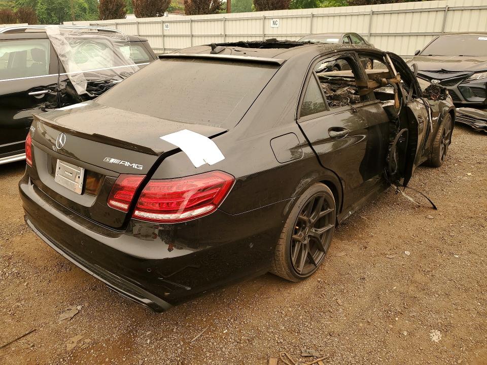 2014 Mercedes-benz E-class VIN WDDHF7GB1EA896494 COPART salvage auction — BURN, Ct - Cert Of Title-Parts Only Salva, sold $4,400 on 2026-08-07 (photo 3)