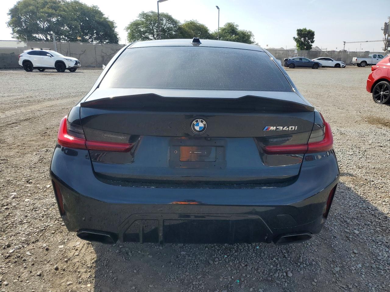 2025 BMW M3 VIN 3MW59FT03S8F20161 COPART salvage auction — Front End, Sc - Salvage Title, sold $28,750 on 2026-08-18 (photo 6)