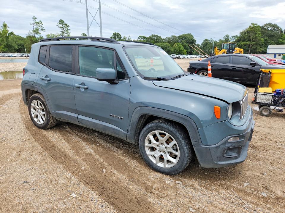 2017 Jeep Renegade VIN ZACCJABBXHPE90225 COPART salvage auction — MINOR DENT/SCRATCHES, La - Certificate Of Title (P), sold $125 on 2026-07-21 (photo 4)