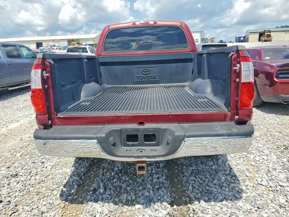 2006 Toyota Tundra VIN 5TBET38176S527785 COPART salvage auction — REAR END, Tn - Certificate Of Title, sold $175 on 2026-07-23 (photo 6)