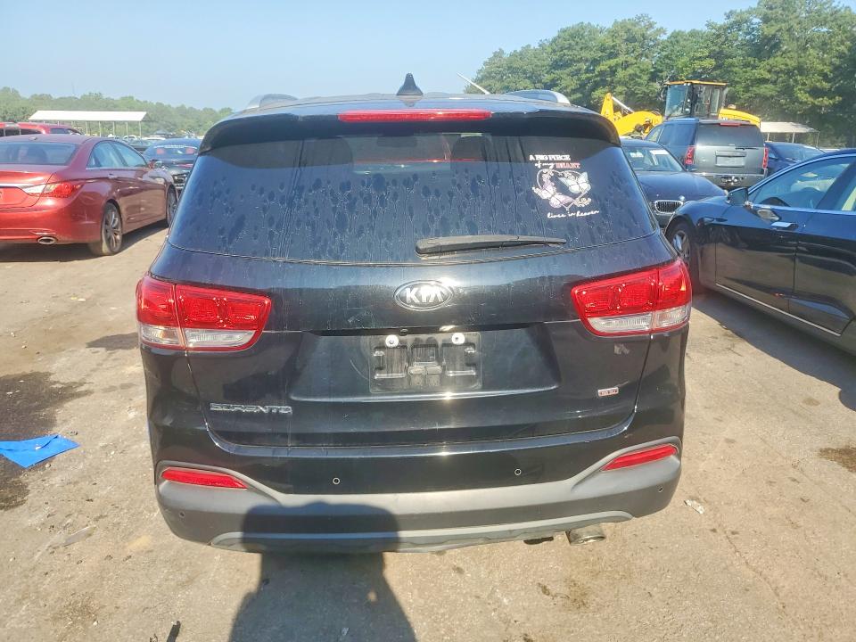 2018 Kia Sorento VIN 5XYPG4A38JG357531 COPART salvage auction — FRONT END, Al - Certificate Of Title (P), sold $2,450 on 2026-07-28 (photo 6)