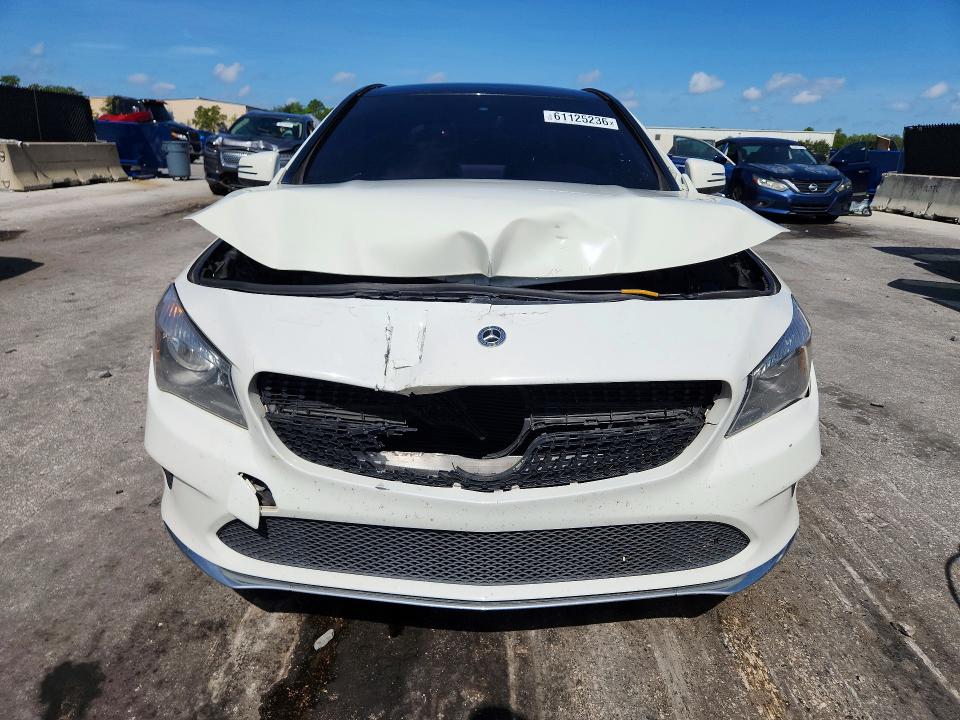 2018 Mercedes-benz Cla-klasse VIN WDDSJ4EB7JN592613 COPART salvage auction — FRONT END, Fl - Cert Of Title Slvg Rebuildable, sold $2,150 on 2026-08-11 (photo 5)