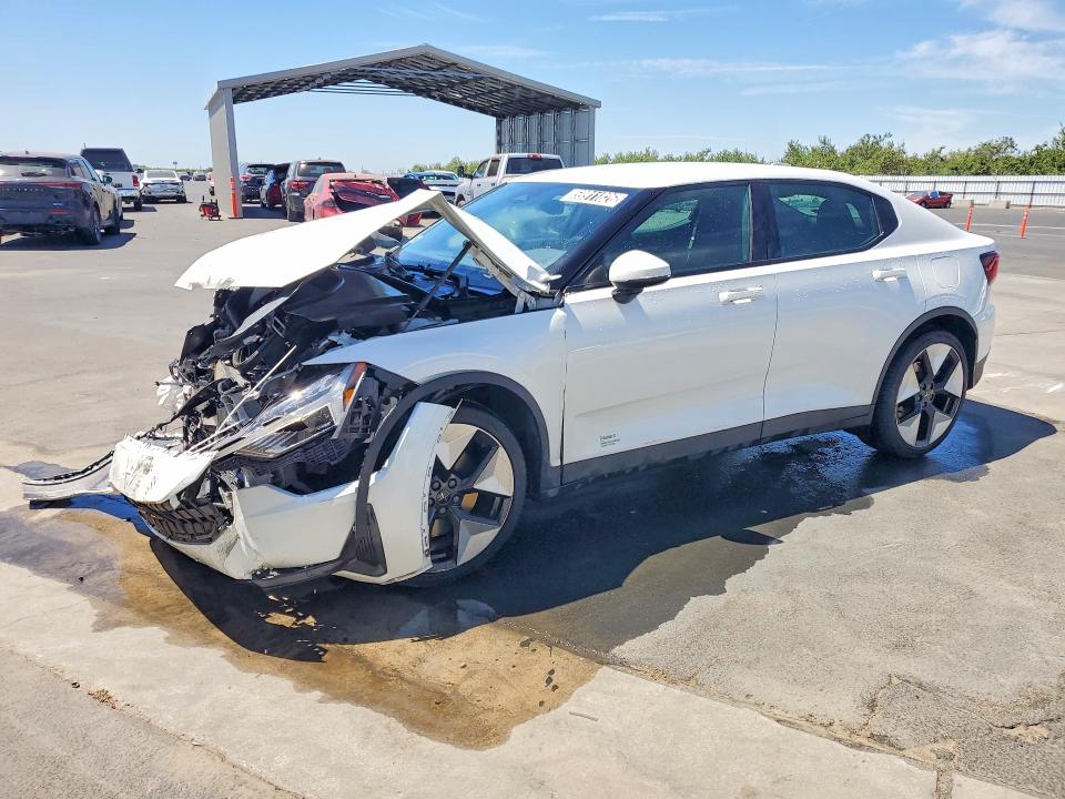 2023 Polestar 2 VIN YSMEG3KA5PL141197 COPART salvage auction — FRONT END, CA - SALVAGE CERTIFICATE, sold $2,650 on 2026-07-23 (photo 1)