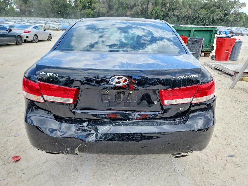 2006 Hyundai Sonata VIN 5NPEU46F76H053089 COPART salvage auction — REAR END, FL - CERTIFICATE OF DESTRUCTION, sold $375 on 2026-07-14 (photo 6)