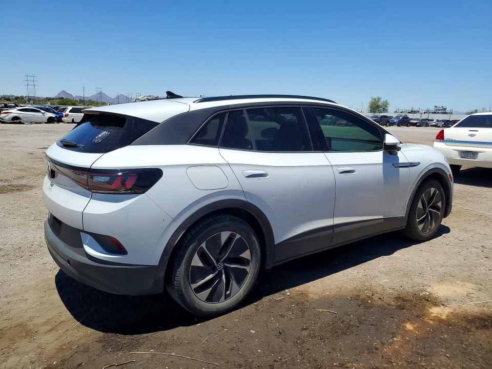 2021 Volkswagen Id.4 VIN WVGTMPE29MP033267 COPART salvage auction — REAR END, Az - Cert Of Title - Salvage, sold $9,500 on 2026-07-10 (photo 3)