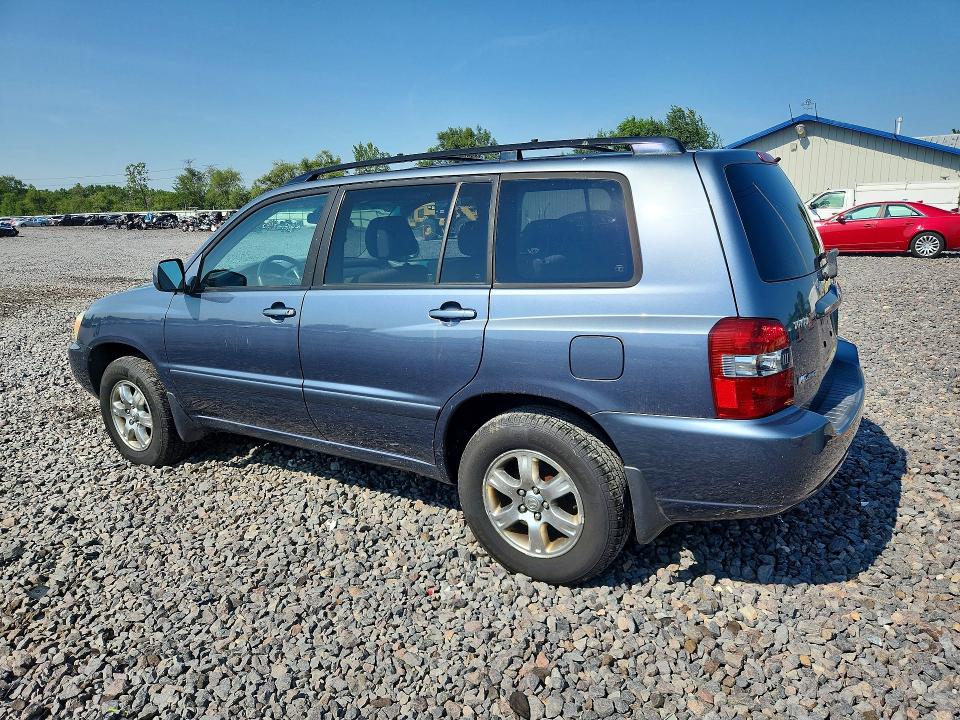 2006 Toyota Highlander VIN JTEEP21A360157238 COPART salvage auction — MECHANICAL, Il - Certificate Of Title, sold $175 on 2026-07-27 (photo 2)