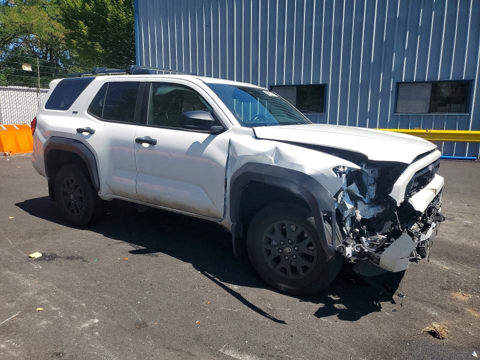 2025 Toyota 4runner VIN JTEVA5BR6S5016264 COPART salvage auction — FRONT END, Or - Salvage Title Certificate, sold $24,800 on 2026-09-16 (photo 4)