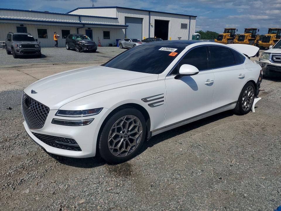 2023 Genesis G80 VIN KMTGB4SC9PU153018 — COPART salvage auction photo