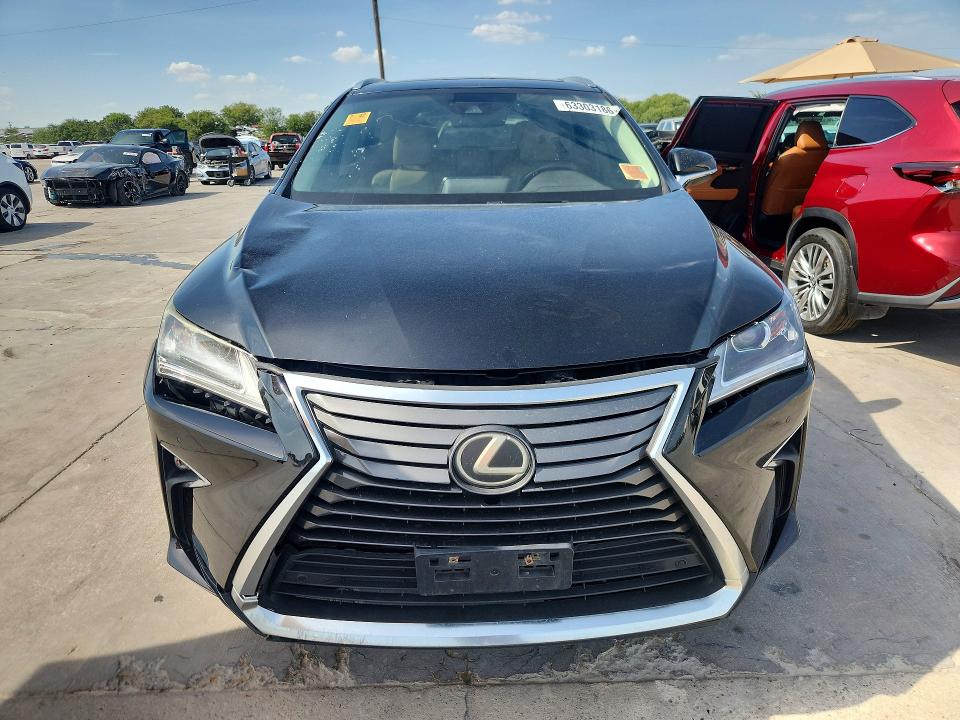 2017 Lexus RX 350 VIN 2T2BZMCA1HC069867 COPART salvage auction — FRONT END, Tx - Certificate Of Title (P), sold $12,200 on 2026-09-10 (photo 5)