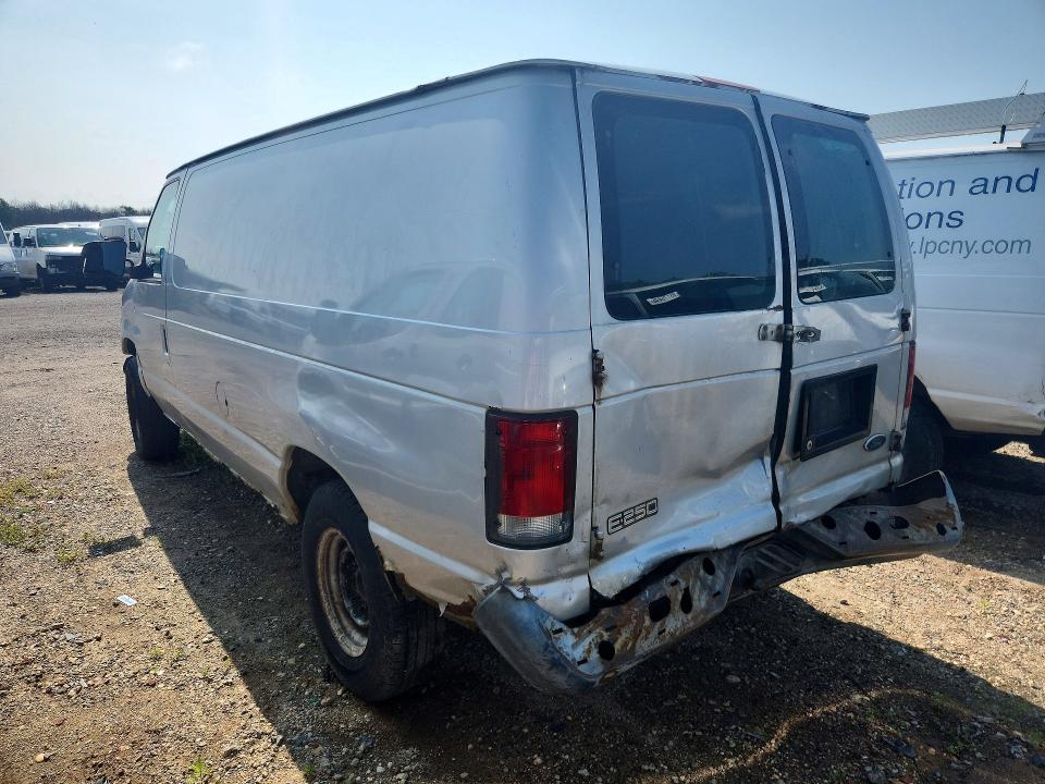 2000 Ford E 250 VIN 1FTNE24L7YHA50561 COPART salvage auction — REAR END, Ny - Mv-907A Salvage Certificate, sold $400 on 2026-07-08 (photo 2)