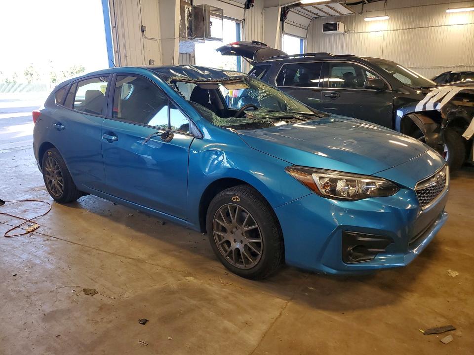 2018 Subaru Impreza VIN 4S3GTAA60J1725379 COPART salvage auction — ROOF, Mn - Cert Of Title-Salvage, sold $325 on 2026-08-25 (photo 4)