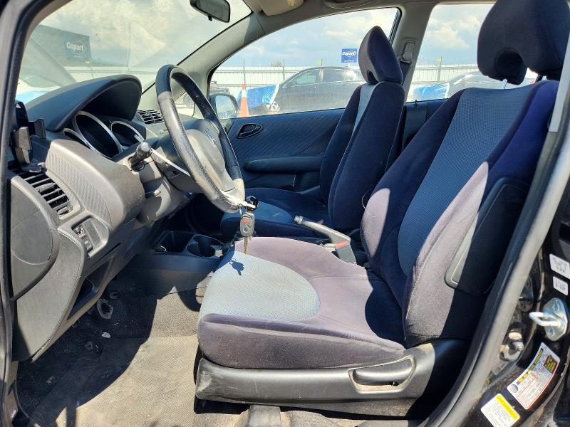 2007 Honda Fit VIN JHMGD37687S002977 COPART salvage auction — MECHANICAL, Ut - Certificate Of Title, sold $250 on 2026-07-31 (photo 7)