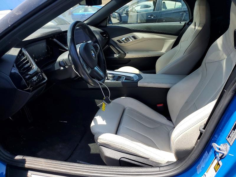 2020 BMW Z4 VIN WBAHF3C06LWW54031 COPART salvage auction — FRONT END, Ca - Salvage Certificate, sold $12,000 on 2026-07-24 (photo 7)