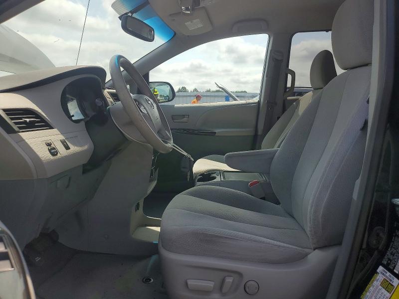 2014 Toyota Sienna VIN 5TDKK3DC4ES472764 COPART salvage auction — FRONT END, Va - Cert Of Title - Salvage, sold $2,600 on 2026-07-22 (photo 7)