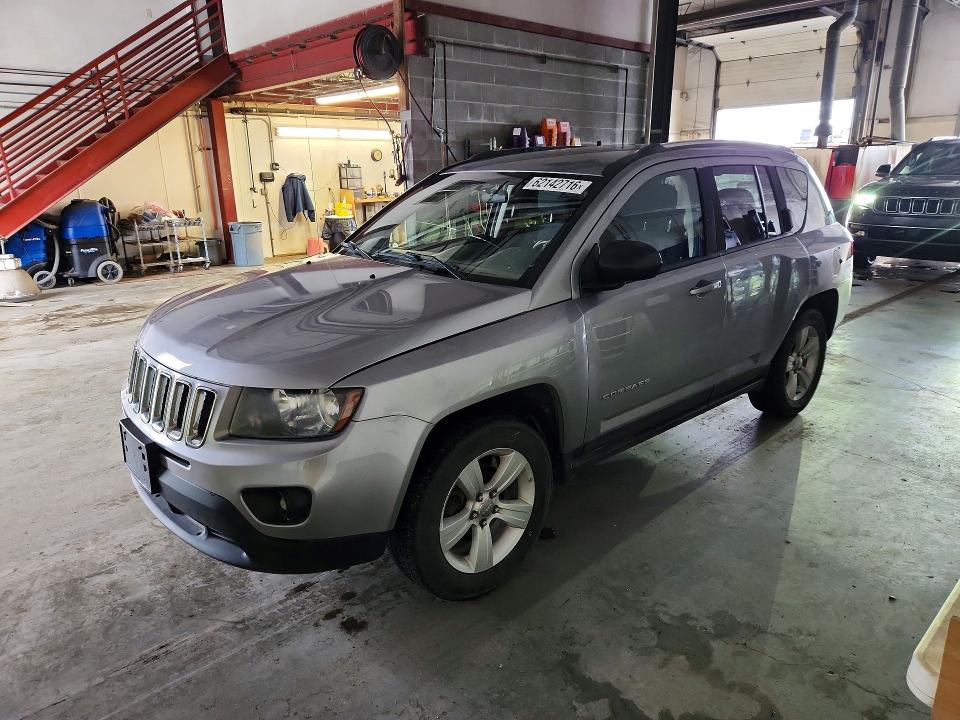 2014 Jeep Compass VIN 1C4NJDBB6ED780854 COPART salvage auction — NORMAL WEAR, Ak - Certificate Of Vehicle Title (P), sold $3,150 on 2026-08-04 (photo 1)