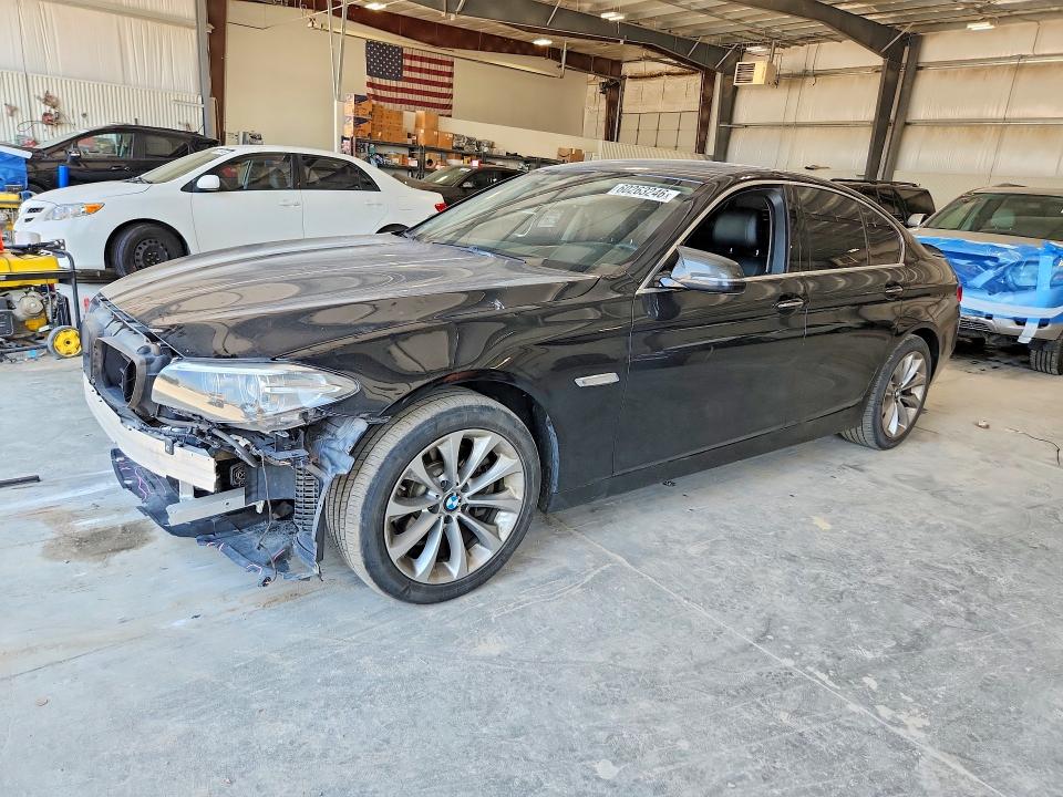 2014 BMW 5er VIN WBA5A7C58ED616237 COPART salvage auction — FRONT END, Salvage Title, sold $725 on 2026-07-28 (photo 1)