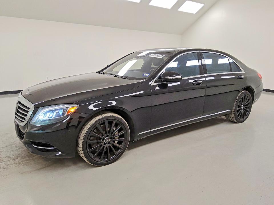 2014 Mercedes-benz S class VIN WDDUG8CB2EA049961 COPART salvage auction — MINOR DENT/SCRATCHES, TX - CERTIFICATE OF TITLE, sold $4,750 on 2026-07-23 (photo 1)