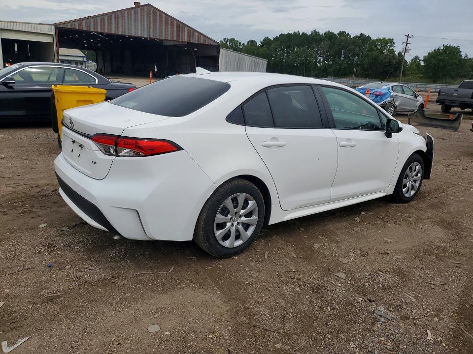2020 Toyota Corolla VIN 5YFEPRAEXLP113206 COPART salvage auction — FRONT END, La - Cert Of Title-Salvage, sold $4,000 on 2026-07-31 (photo 3)