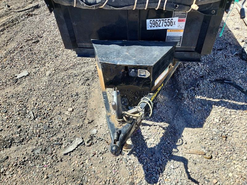 2021 Bigtex Trailer VIN 16V1D1426M5060663 COPART salvage auction — SIDE, AZ - CERT OF TITLE - SALVAGE, sold $2,650 on 2026-07-23 (photo 8)