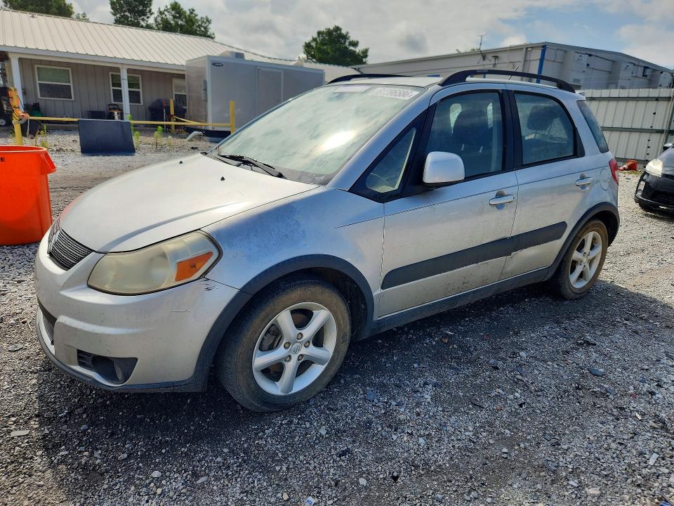 2007 Suzuki Sx4 VIN JS2YB413875106227 COPART salvage auction — HAIL, AR - CERTIFICATE OF TITLE (P), sold $200 on 2026-07-27 (photo 1)