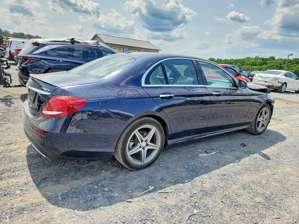 2017 Mercedes-benz E-klasse VIN WDDZF4KB6HA134907 COPART salvage auction — FRONT END, Salvage Title, sold $4,450 on 2026-08-20 (photo 3)
