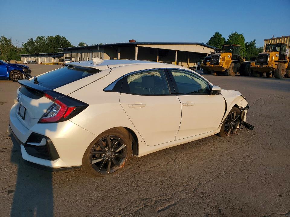 2021 Honda Civic VIN SHHFK7H62MU401030 COPART salvage auction — FRONT END, Ny - Mv-907A Salvage Certificate, sold $3,500 on 2026-07-28 (photo 3)
