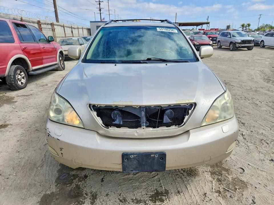 2006 Lexus Rx 330 VIN JTJHA31U360104488 COPART salvage auction — FRONT END, Ca - Dis/Dlr/Exp Only Clean Title, sold $1,350 on 2026-07-06 (photo 5)