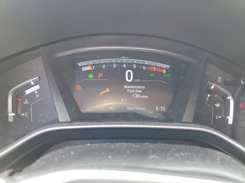2022 Honda Cr-v VIN 7FARW2H93NE035505 COPART salvage auction — SIDE, Md - Cert Of Salvage > 75% Damage, sold $9,500 on 2026-07-28 (photo 9)