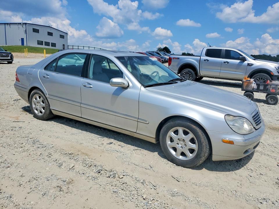 2000 Mercedes-benz S class VIN WDBNG70JXYA116314 COPART salvage auction — MINOR DENT/SCRATCHES, GA - CERT OF TITLE-COURT ORDER, sold $425 on 2026-07-15 (photo 4)