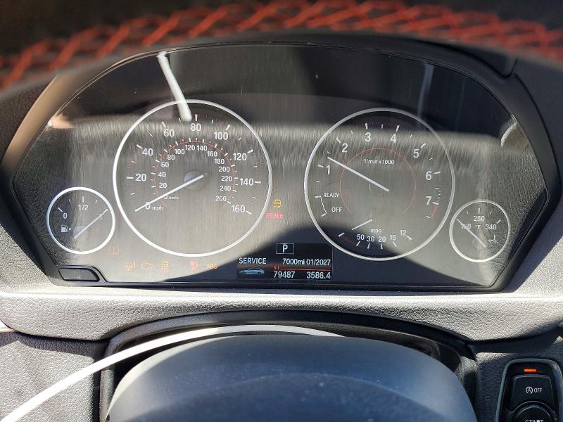 2018 BMW 4er VIN WBA4J1C55JBG80480 COPART salvage auction — FRONT END, Ca - Salvage Certificate, sold $5,700 on 2026-07-31 (photo 9)