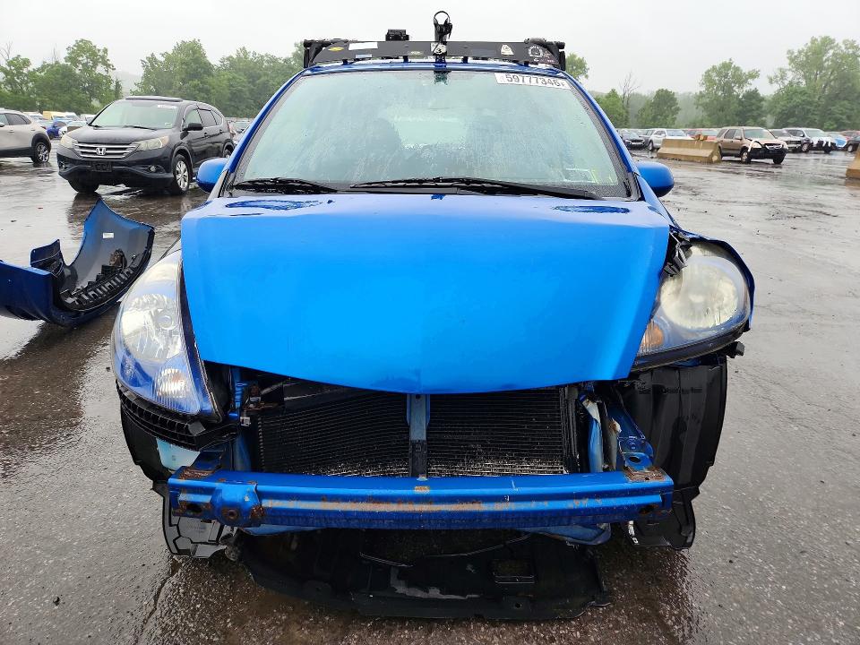 2008 Honda Fit VIN JHMGD37678S004799 COPART salvage auction — FRONT END, Ny - Mv-907A Salvage Certificate, sold $450 on 2026-07-09 (photo 5)