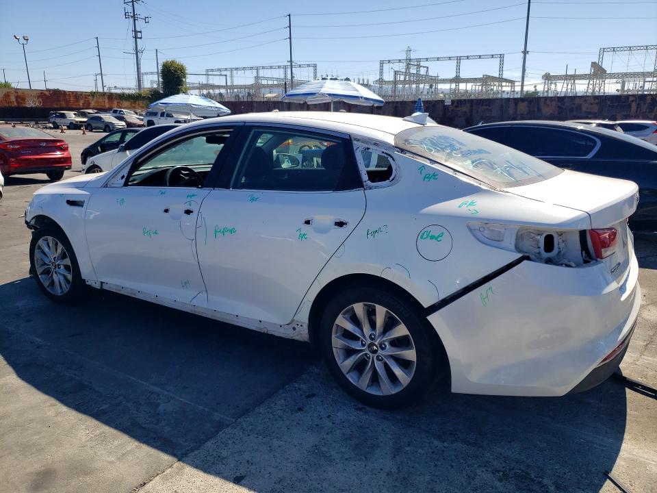 2016 Kia Optima VIN 5XXGT4L39GG067465 COPART salvage auction — STRIPPED, Ca - Salvage Certificate, sold $550 on 2026-07-15 (photo 2)