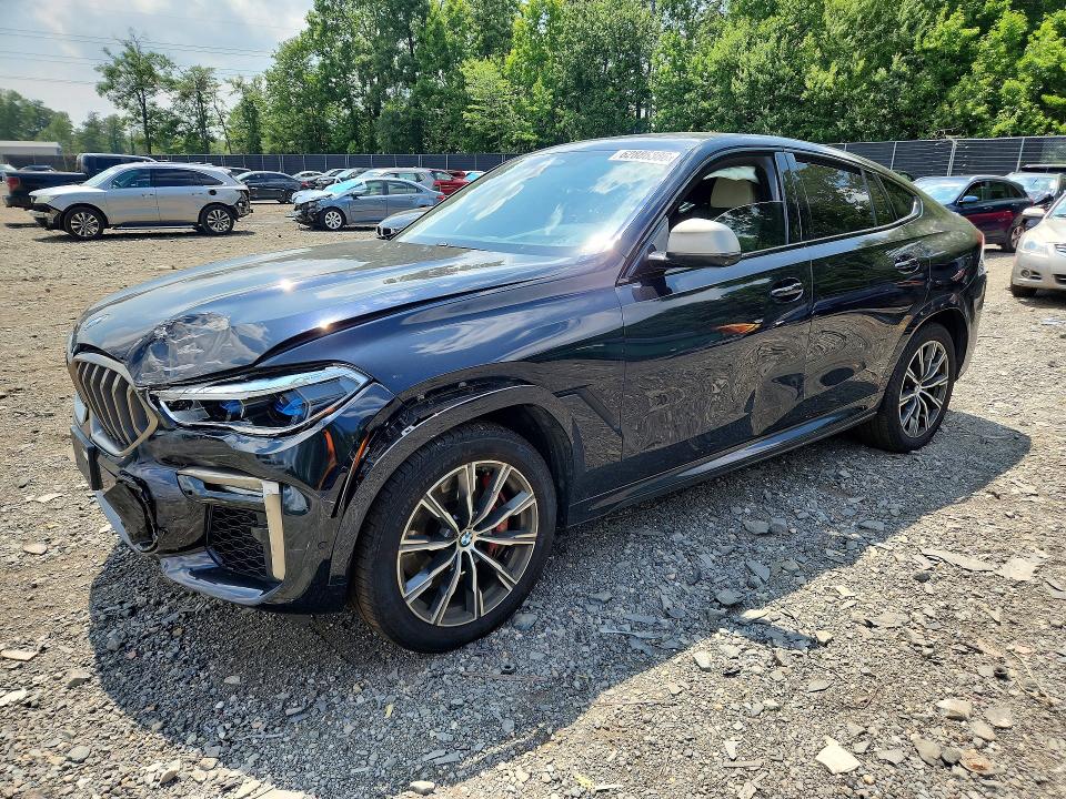 2021 BMW X6 VIN 5UXCY8C06M9F24997 — COPART salvage auction photo